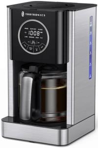 Taotronics TT-CM001 Filtre Kahve Makinesi 12 Fincan Kapasiteli Dokunmatik Ekranlı Programlanabilir Damlama Emniyetl - 1